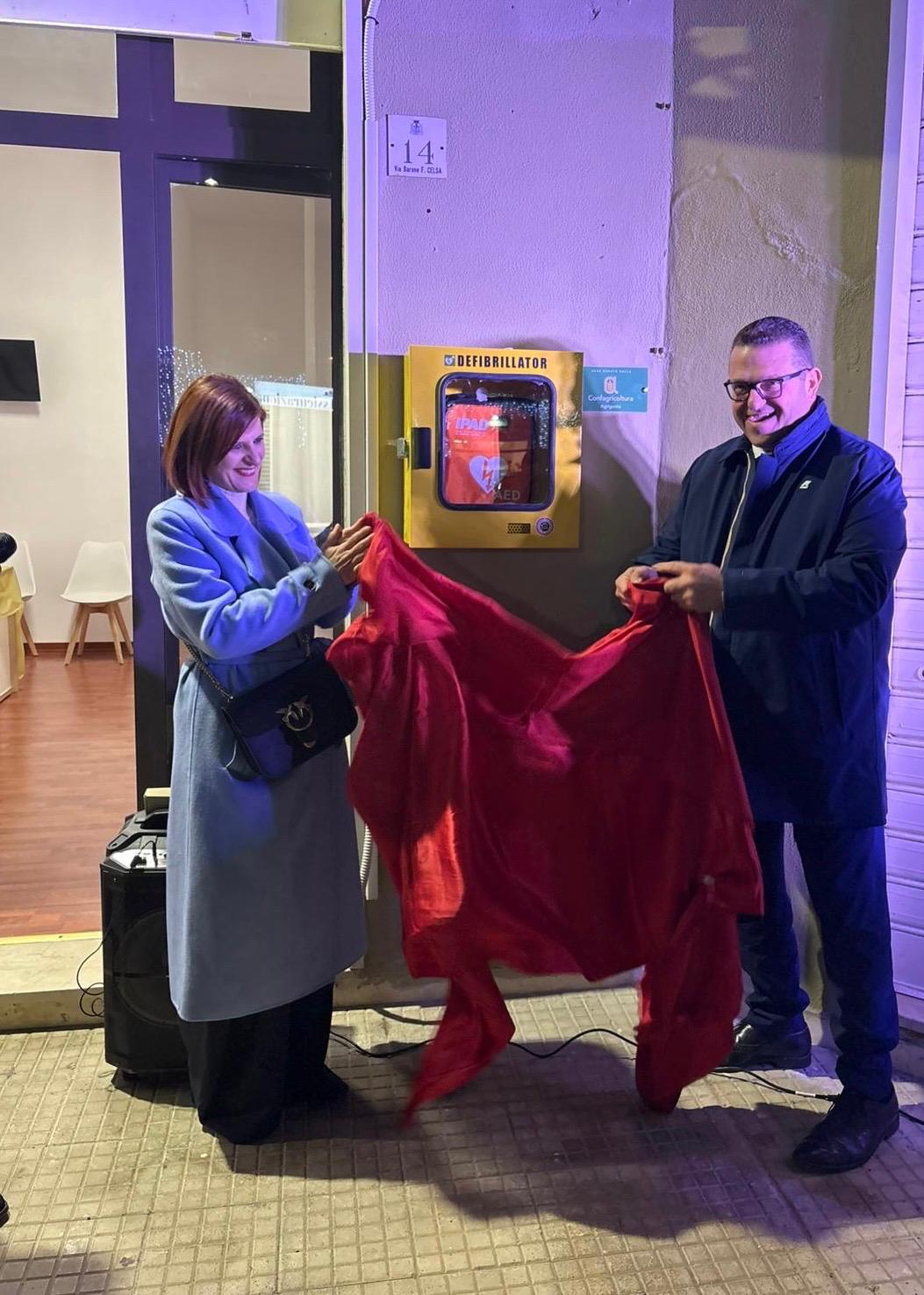 Confagricoltura dona un defibrillatore semiautomatico a Fontanelle
