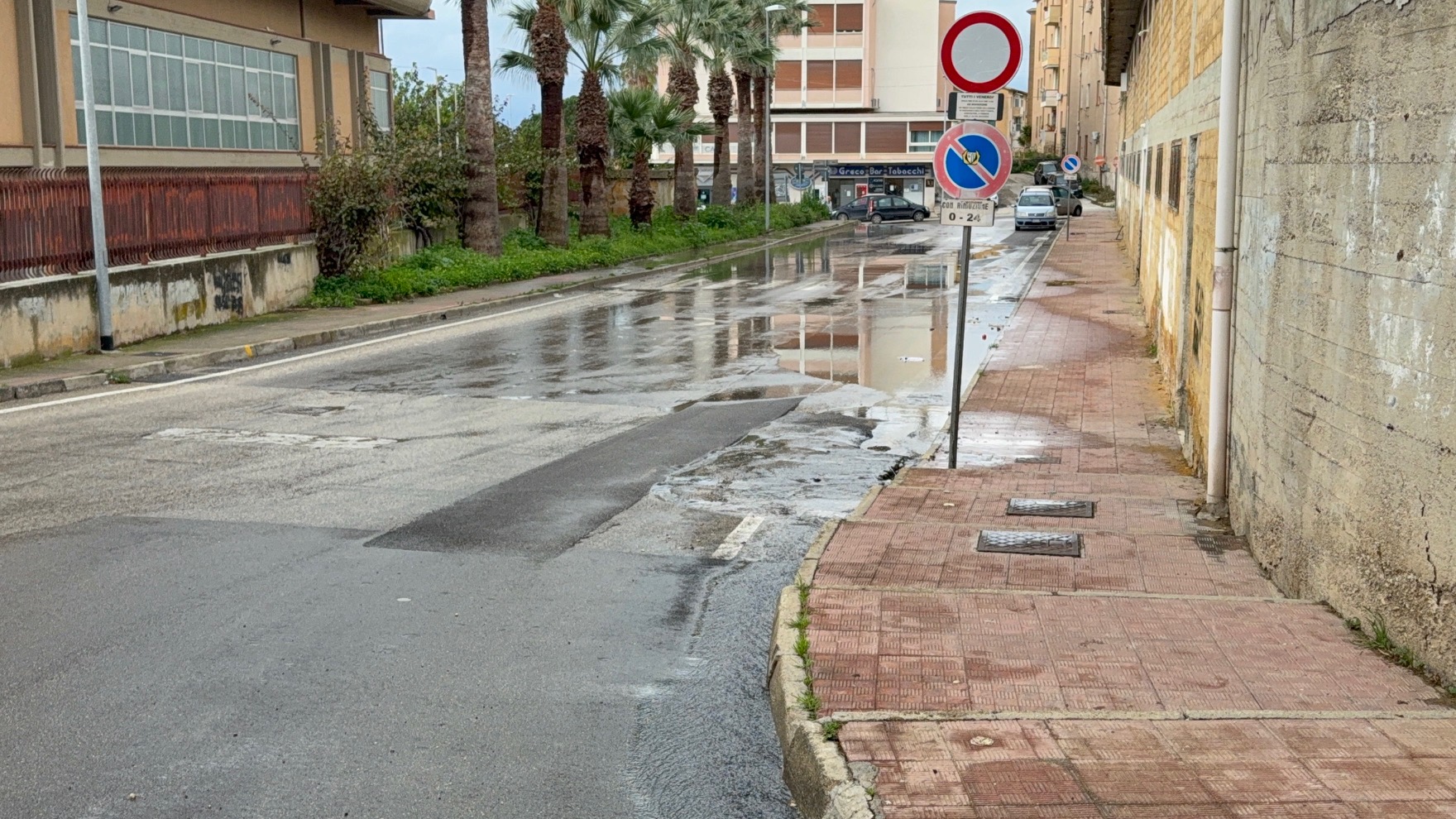Agrigento, perdite idriche quotidiane: ora tocca a via Scavo