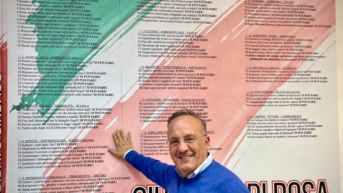 Agrigento, Di Rosa presenta parte della squadra: «Mentre gli altri litigano, noi lavoriamo per la città»
