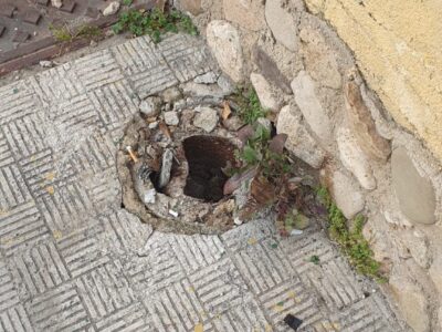In via Gela aspettano un palo dell’illuminazione pubblica da sette (7) anni