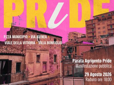 Agrigento Pride, non soltanto il corteo: Flash mob, musica e raccolta fondi per la prima edizione