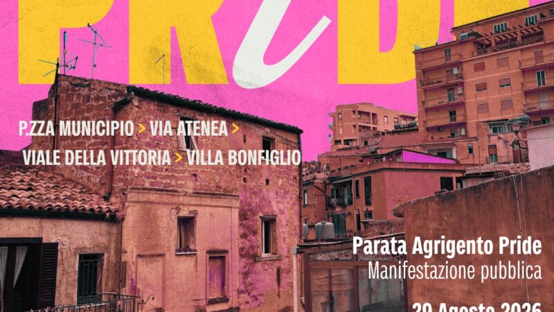 Agrigento Pride, non soltanto il corteo: Flash mob, musica e raccolta fondi per la prima edizione