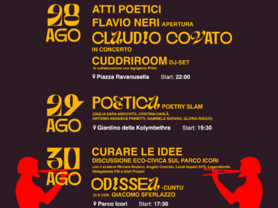 Agrigento, torna “Muta Muta”: Tre giorni di poesia, musica e impegno per il territorio