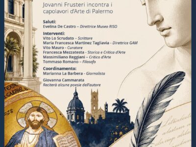 Nella Cappella dell’Incoronata la presentazione del libro “Poesia e Arte nei Musei di Palermo” di Jovanni Frusteri