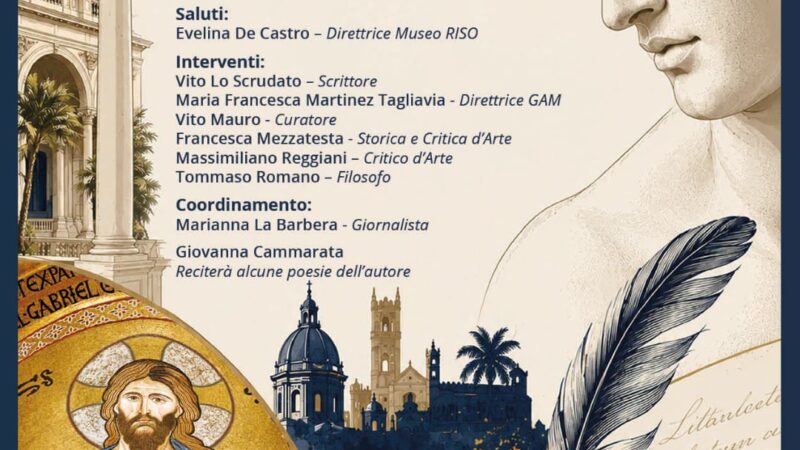 Nella Cappella dell’Incoronata la presentazione del libro “Poesia e Arte nei Musei di Palermo” di Jovanni Frusteri