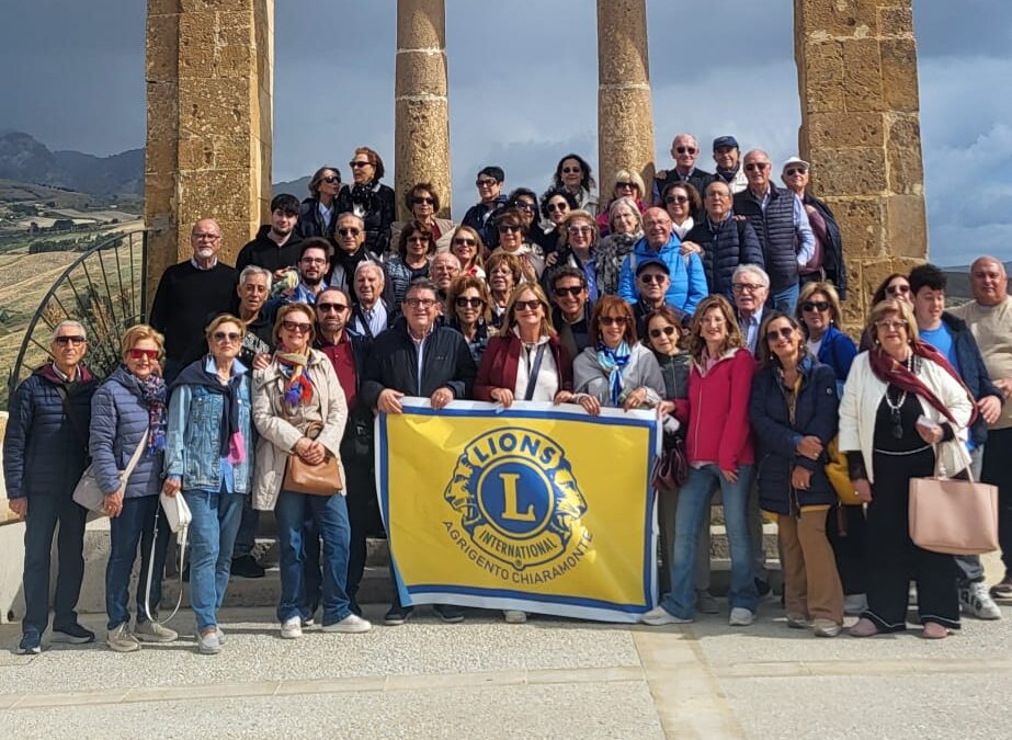 Il Club Lions Agrigento Chiaramonte in tour a Sambuca e Santa Margherita di Belìce